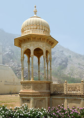 Image showing Gaitore Cenotaphs in Jaipur