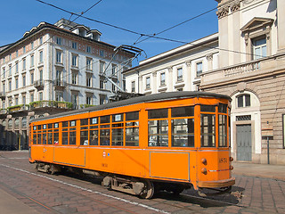 Image showing Vintage tram, Milan