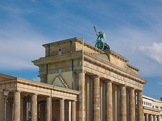 Image showing Brandenburger Tor Berlin