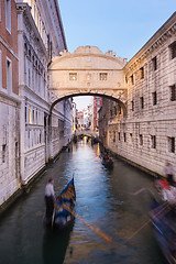 Image showing Bridge of Sighs, Venice, Italy.