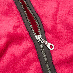 Image showing Close up zipper