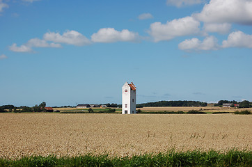 Image showing Narrow house