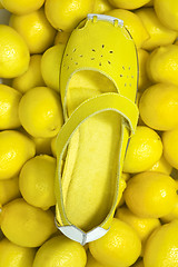 Image showing Lamon Yellow Shoe