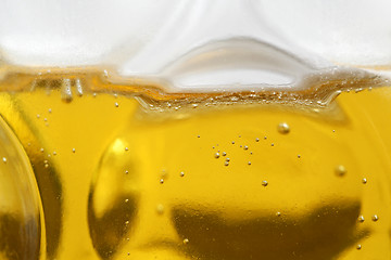 Image showing Closeup of a mug of beer