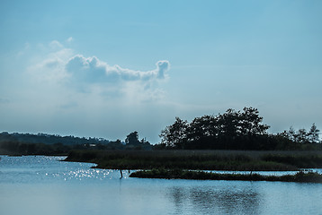 Image showing island silhouette