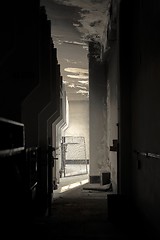 Image showing Dark and abandoned place