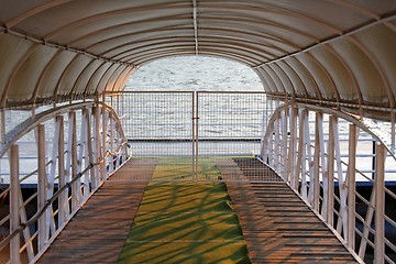 Image showing Closed pier