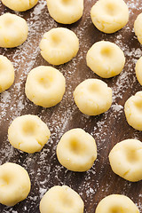 Image showing Traditional Polish Silesian noodles before boiling 