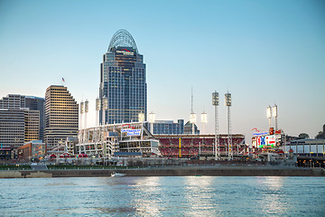 Image showing Great American Ball Park stadium in Cincinnati