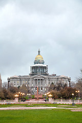 Image showing Colorado state capitol building in Denver