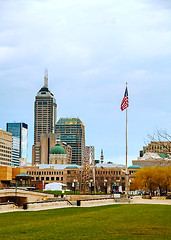 Image showing Downtown of Indianapolis