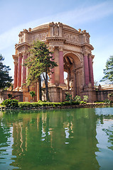 Image showing The Palace of Fine Arts in San Francisco