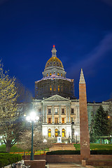 Image showing Colorado state capitol building in Denver