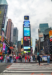 Image showing Times square in New York City