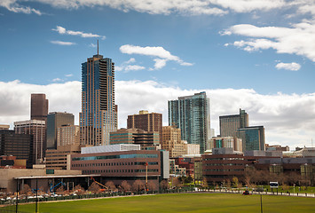 Image showing Downtown Denver cityscape