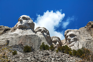 Image showing Mount Rushmore monument in South Dakota