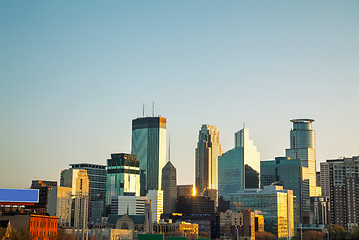 Image showing Downtown Minneapolis, Minnesota