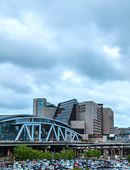 Image showing Philips Arena and CNN Center in Atlanta