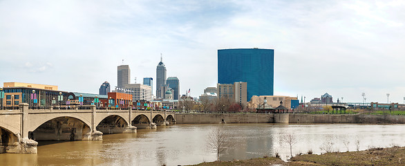 Image showing Downtown of Indianapolis