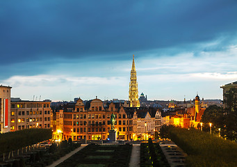 Image showing Overview of Brussels, Belgium