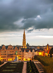 Image showing Overview of Brussels, Belgium