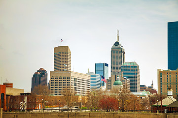 Image showing Downtown of Indianapolis