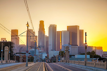 Image showing Los Angeles cityscape