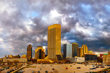 Image showing Downtown of Indianapolis