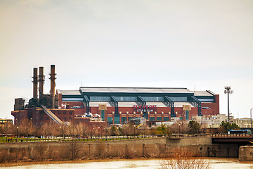 Image showing Lucas Oil Stadium in Indianapolis