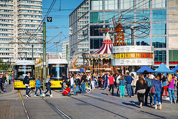 Image showing Alexanderplatz square in Berlin, Germany