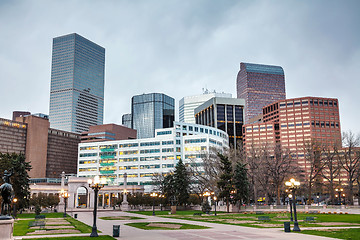 Image showing Downtown Denver cityscape