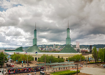 Image showing Oregon convention center in Portland