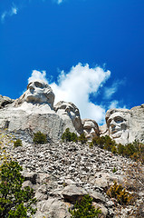 Image showing Mount Rushmore monument in South Dakota