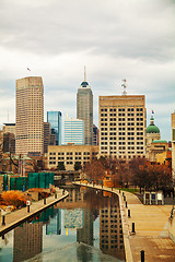 Image showing Downtown of Indianapolis