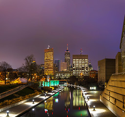 Image showing Downtown of Indianapolis