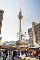 Image showing Alexanderplatz square in Berlin, Germany