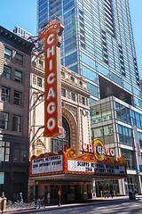 Image showing Chicago theather sign