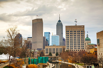 Image showing Downtown of Indianapolis