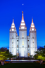 Image showing Mormons Temple in Salt Lake City, UT