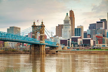 Image showing Cincinnati downtown overview