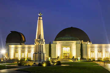 Image showing Griffith observatory in Los Angeles