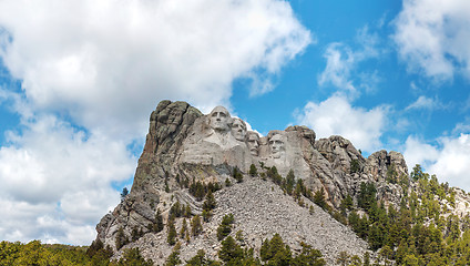 Image showing Mount Rushmore monument in South Dakota