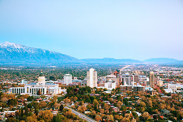 Image showing Salt Lake City overview