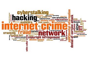 Image showing Internet crime