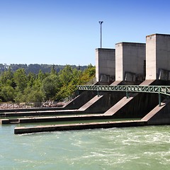Image showing Water power plant