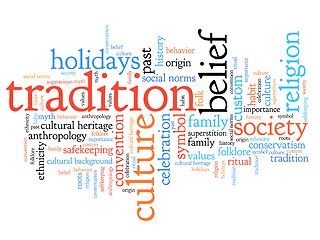 Image showing Traditions