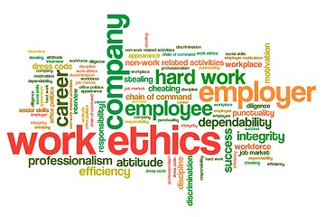 Image showing Work ethics