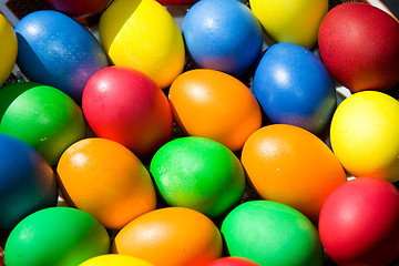 Image showing Easter eggs