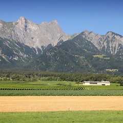 Image showing Alps in Switzerland