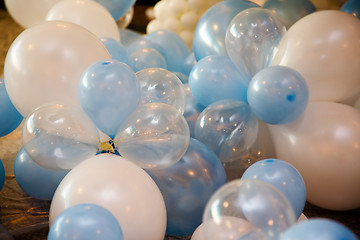 Image showing Air balloons decorations.